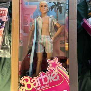 Mattel Barbie The Movie Ken Doll - Pink and Green Stripes
